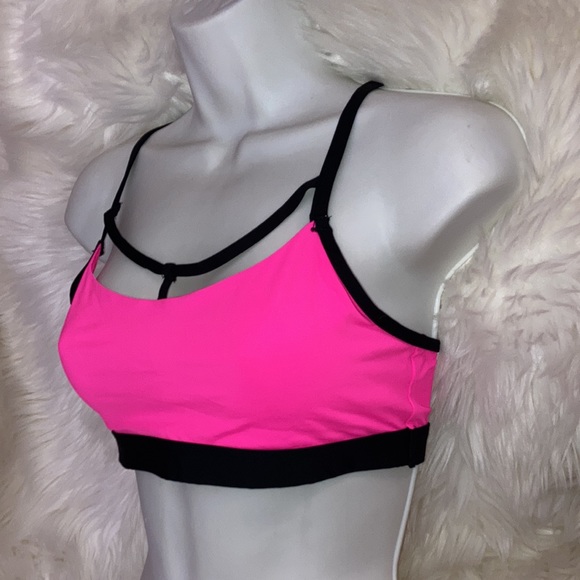 PINK VS Ultimate Sports Bra Bralette Strappy Back Cage Top S - Picture 2 of 8